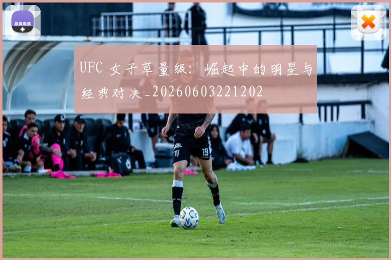 UFC 女子草量级：崛起中的明星与经典对决_20260603221202